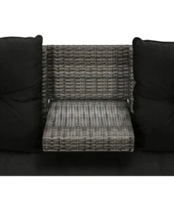 Dehner Flecht-Truhenbank Föhr, 3-Sitzer -Optimal Gartenmöbel Geschäft 6704795 WE DE 004 TruhenbankFoehrNeu