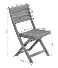 Dehner Klappstuhl Macao Rope -Optimal Gartenmöbel Geschäft 6705107 WE BG 001 KlappstuhlMacao