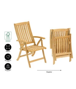 Dehner Klappsessel Havanna -Optimal Gartenmöbel Geschäft 6707863 WE IG 001 KLAPPSESSELHAVANNATEAK