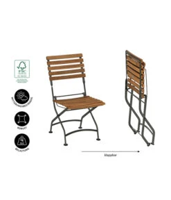 Dehner Klappstuhl Tegernsee -Optimal Gartenmöbel Geschäft 6708051 WE IG 001 KLAPPSTUHLTEGERNSEE