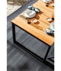 Dehner Gartentisch Chicago Wood, Ca. B180/H74/T90 Cm -Optimal Gartenmöbel Geschäft 6708341 WE MO 004 TischChicagoWood