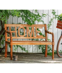 Dehner Gartenbank Home, 2-Sitzer -Optimal Gartenmöbel Geschäft 6708382 WE MO 001 BankHome