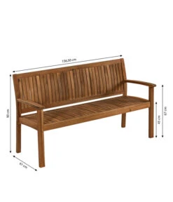 Dehner Gartenbank Valetta 13 Dehner Gartenbank Valetta -Optimal Gartenmöbel Geschäft 6708614 WE BG 001 BankValetta3er