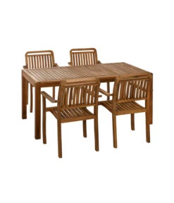 Dehner Gartentisch Lima, Ca. B160/H75/T90 Cm -Optimal Gartenmöbel Geschäft 6708713 WE FS 003 GruppeLima