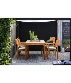 Dehner Gartentisch Lima, Ca. B160/H75/T90 Cm -Optimal Gartenmöbel Geschäft 6708713 WE MO 001 GruppeLima