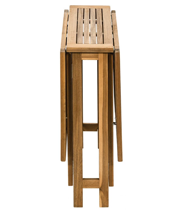 Dehner Balkonklapptisch Macao, Ca. B124/H74/T80 Cm 5 Dehner Balkonklapptisch Macao, Ca. B124/H74/T80 Cm – Bild 3