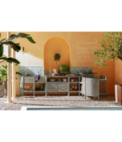 Dehner Bartisch Southampton, Ca. B115/H105/T65 Cm -Optimal Gartenmöbel Geschäft 6713739 6713762 6713705 6713630 6713531 6713663 6713440 6713390 WE MO 001 OutdoorkuecheSouthampton