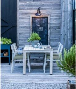 Dehner Tisch Stockholm, Ca. B170/H76/T92,5 Cm -Optimal Gartenmöbel Geschäft 6714695 6713820 WE MO 001 GruppeStockholm