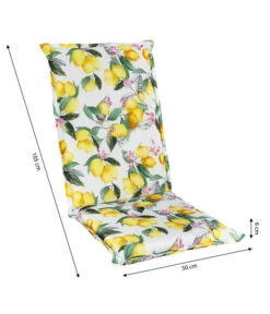 Dehner Niederlehnerpolster Menton, Ca. B105/H6/T50 Cm -Optimal Gartenmöbel Geschäft 6726111 WE BG 001 HochlehnerPolsterMenton