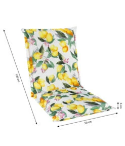 Dehner Hochlehnerpolster Menton, Ca. B50/H6/T120 Cm -Optimal Gartenmöbel Geschäft 6726137 WE BG 001 NiederlehnerPolsterMenton