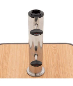 Doppler Schirmständer AluWood Trolley, 50 Kg -Optimal Gartenmöbel Geschäft 6738017 WE DE 001 AluwoodSockel50kg