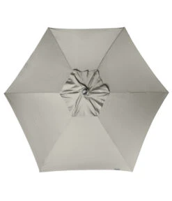 Doppler Sonnenschirm Expert Auto Tilt, Rund, Ca. Ø280 Cm -Optimal Gartenmöbel Geschäft 6738116 WE FS 004 ExpertAutoTilt280hellgrau