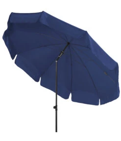 Doppler Sonnenschirm Sunline III, Rund, Ca. Ø250 Cm -Optimal Gartenmöbel Geschäft 6738553 WE FS 002 GsSunline III 250dunkelblau