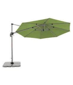 Doppler Pendelschirm Active, Rund, Ca. Ø370 Cm -Optimal Gartenmöbel Geschäft 6739064 WE FS 006 PschirmActive370gruen