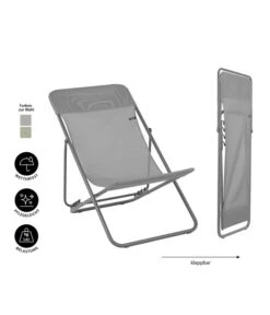 Lafuma Liegestuhl Maxi Transat, Batyline® -Optimal Gartenmöbel Geschäft 6745798 WE IG 001 MaxiTransat