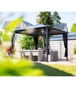 Sojag Pavillon Verona -Optimal Gartenmöbel Geschäft 6752679 WE MO 008 PavillonBerona