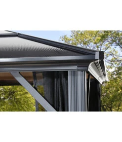 Sojag Pavillon Meridien 12x16, Ca. B485/H270/T365 Cm -Optimal Gartenmöbel Geschäft 6752737 WE DE 001 PavillionMeridien