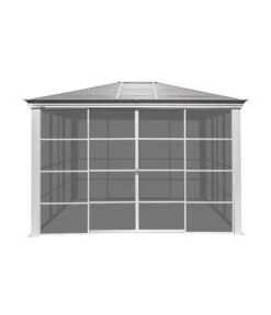 Sojag Pavillon Striano 10x12 -Optimal Gartenmöbel Geschäft 6752760 WE FS 001 PavillonStriano