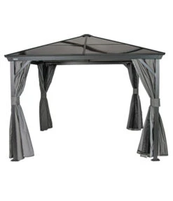 Sojag Vorhang-Set Verona -Optimal Gartenmöbel Geschäft 6752786 WE FS 006 VorhangSetVerona