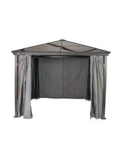 Sojag Vorhang-Set Verona -Optimal Gartenmöbel Geschäft 6752786 WE FS 008 VorhangSetVerona