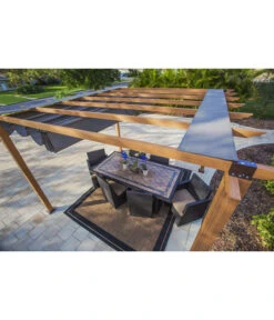 Paragon Pavillon Gazebo Florida 11x11 -Optimal Gartenmöbel Geschäft 6752901 WE MO 003 PergolaFlorida