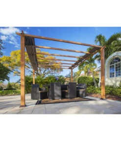 Paragon Pavillon Gazebo Florida 11x11 -Optimal Gartenmöbel Geschäft 6752901 WE MO 004 PergolaFlorida