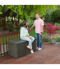 Lifetime Kissenbox, 440 L -Optimal Gartenmöbel Geschäft 6752935 WE MO 003 KissenboxPremium440Liter