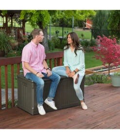 Lifetime Kissenbox, 440 L -Optimal Gartenmöbel Geschäft 6752935 WE MO 005 KissenboxPremium440Liter