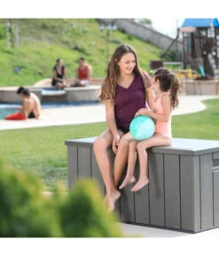 Lifetime Kissenbox Harmony, 570 L -Optimal Gartenmöbel Geschäft 6752950 WE MO 002 Kissenbox570LDunkelgrau