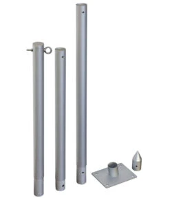 Windhager Sonnensegelmast Set, Ca. H240 Cm -Optimal Gartenmöbel Geschäft 6761787 WE FS 002 WindhagerSonnensegelmast