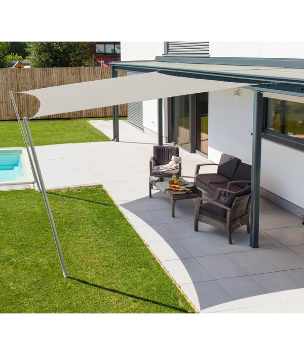 Windhager Sonnensegel Cannes, Quadratisch, Ca. B400/T400 Cm 3 Windhager Sonnensegel Cannes, Quadratisch, Ca. B400/T400 Cm