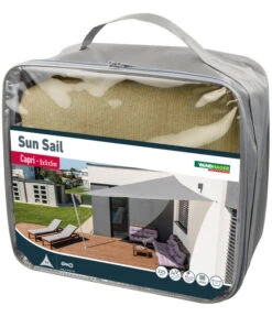 Windhager Sonnensegel Capri, Dreieckig, Ca. B500/T500 Cm -Optimal Gartenmöbel Geschäft 6762017 WE FS 001 WindhagerSonnensegelCapri