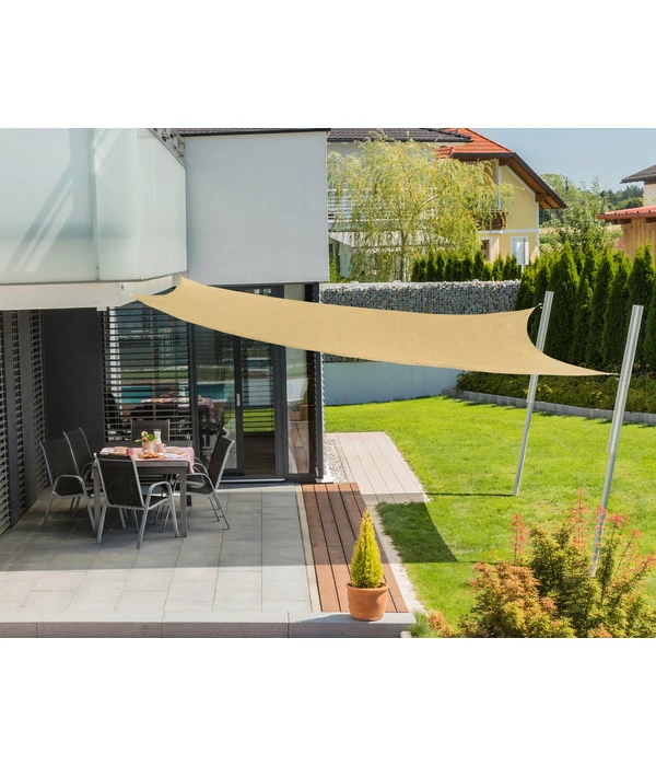 Windhager Sonnensegel Capri, Quadratisch, Ca. B400/T400 Cm 3 Windhager Sonnensegel Capri, Quadratisch, Ca. B400/T400 Cm
