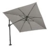 Ampelschirm Alphawing, Quadratisch, Ca. B300/T300 Cm -Optimal Gartenmöbel Geschäft 6776223 WE FS 001 AMPELSCH ALPHAWING GRAU