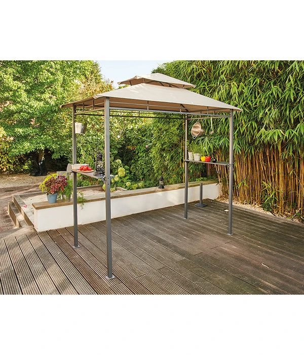 Siena Garden Pavillon BBQ, Ca. B90/H248/T127 Cm 7 Siena Garden Pavillon BBQ, Ca. B90/H248/T127 Cm – Bild 5