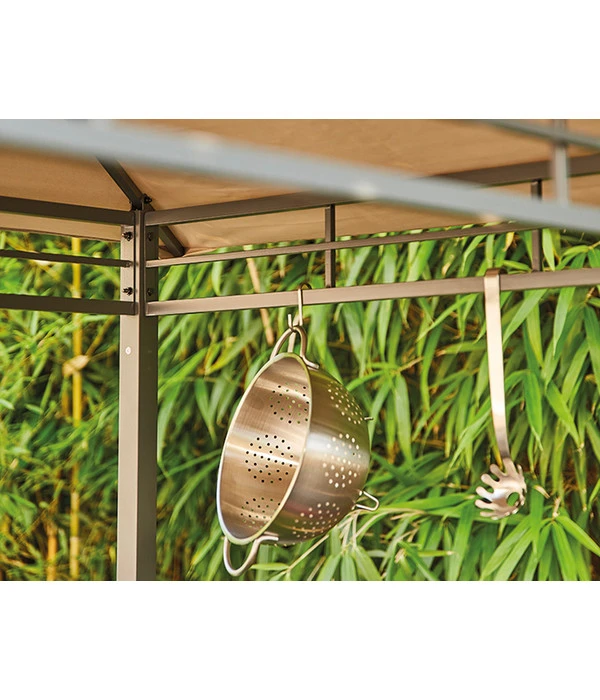 Siena Garden Pavillon BBQ, Ca. B90/H248/T127 Cm 13 Siena Garden Pavillon BBQ, Ca. B90/H248/T127 Cm – Bild 11