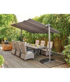 Siena Garden Sonnensegel Enna, Rechteckig, Ca. B350/H220/T250 Cm -Optimal Gartenmöbel Geschäft 6776389 WE MO 001 SONNENSEGEL ENNA 350X250