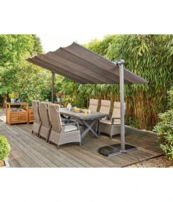 Siena Garden Sonnensegel Enna, Rechteckig, Ca. B350/H220/T250 Cm -Optimal Gartenmöbel Geschäft 6776389 WE MO 003 SONNENSEGEL ENNA 350X250