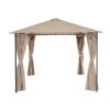 Siena Garden Pavillon Phoenix, Ca. B300/H260/T300 Cm -Optimal Gartenmöbel Geschäft 6776504 WE FS 001 PAVILLON PHOENIX 3X3TAUPE