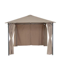 Siena Garden Pavillon Phoenix, Ca. B300/H260/T300 Cm -Optimal Gartenmöbel Geschäft 6776504 WE FS 002 PAVILLON PHOENIX 3X3TAUPE