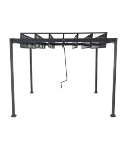 Siena Garden Pavillon Florenz -Optimal Gartenmöbel Geschäft 6776868 WE FS 004 PAVILLON FLORENZ 3X3 ANTH