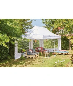 Siena Garden Faltpavillon Pro -Optimal Gartenmöbel Geschäft 6776876 WE MO 001 FALTPAVILLON PRO3X6 WEISS