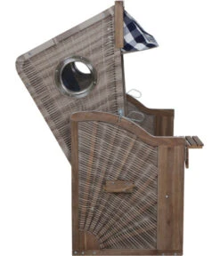 DeVries Strandkorb Greenline 35 -Optimal Gartenmöbel Geschäft 6776884 WE DE 003 StrandkorbPureGreen