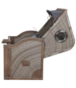 DeVries Strandkorb Greenline 175 -Optimal Gartenmöbel Geschäft 6776900 WE DE 002 PureGreen