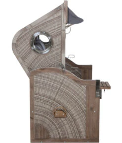 DeVries Strandkorb Greenline 175 -Optimal Gartenmöbel Geschäft 6776900 WE DE 004 PureGreen