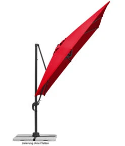 Schneider Ampelschirm Rhodos Junior, Quadratisch, Ca. B270/T270 Cm -Optimal Gartenmöbel Geschäft 6834030 WE FS 003 RhodosJunior270x270