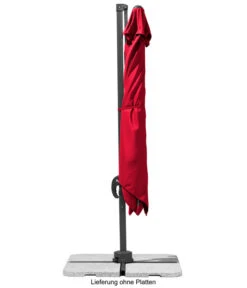Schneider Ampelschirm Rhodos Junior, Quadratisch, Ca. B270/T270 Cm -Optimal Gartenmöbel Geschäft 6834030 WE FS 004 RhodosJunior270x270