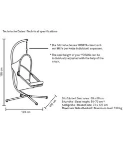 Siena Garden Hängesessel Yobaya -Optimal Gartenmöbel Geschäft 6860621 6860639 WE DE 001 HaengesesselYobaya