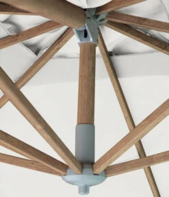 Dehner Ampelschirm Zypern, Holzoptik, Quadratisch, Ca. B300/T300 Cm -Optimal Gartenmöbel Geschäft 6865422 WE DE 006 AmpelschirmZypernHellbraun