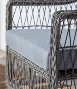 Dehner Geflechtlounge Santos, 4-teilig -Optimal Gartenmöbel Geschäft 6875074 WE DE 002 LoungeSantosNEU